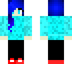 blue girl