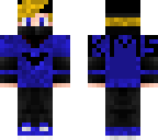 blue man