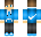 blue nike boy