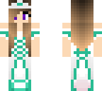 cute teal princess