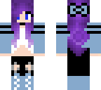 dani with purple