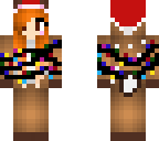 deer with hat and lights