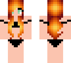 fire bikini