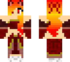 firegirl flame as goddess