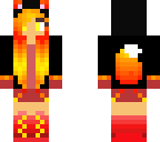 firey wolf cutie