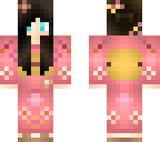 girl in a kimono