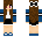 girl with blue sweater