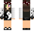 girl ying yang
