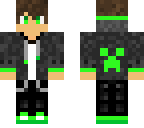 green teen boy | Minecraft Skin