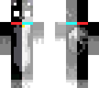 half herobrine husky