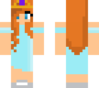 orange haired princess