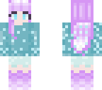 pastel sweater girl