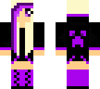 purple creeper girl