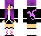 purple dragon girl