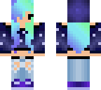space ocean girl