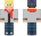 blond scarfed guy skin