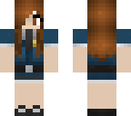 brown haired girl guard