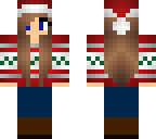 cute santa girl
