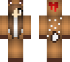 girl in reindeer onesie