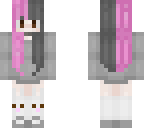 melaine martinez pink and black hair