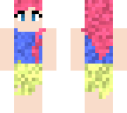 pink hair girl