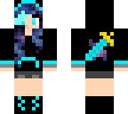 pro girl with sword