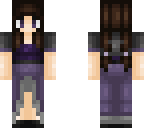 purple dress