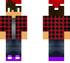santa flannel