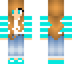 teal girl