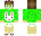baby that really likes bunny