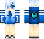 blue fire girl