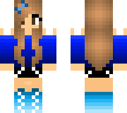 blue girl