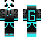 blue panda