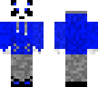 blue panda