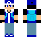 blue pokemon boy