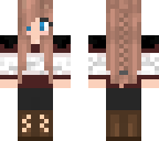 braided fall girl