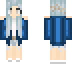 dark blue girl