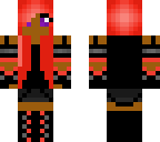 dj girl red
