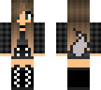 edited goth wolf girl