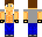 hot shirtless jacket guy