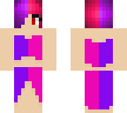 purple and pink girl