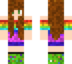 rainbow girl