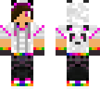 rainbow panda