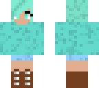 random minecraft girl