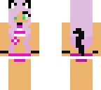 a pink cat