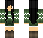 christmas skin girl