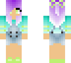 colorful spring girl