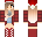 cute santa girl