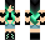 green cute punk