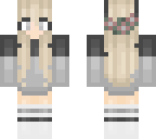 kawaii grey wolf